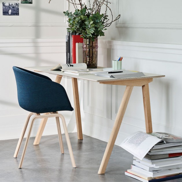 Mesa de escritorio Copenhague CPH 90 Desk de HAY en Moises Showroom