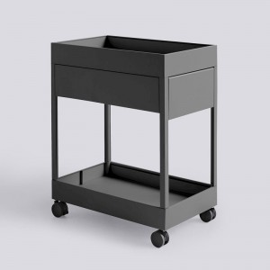 Cajonera New Order Trolley de HAY color charcoal en Moises Showroom