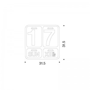 dimensiones Calendario Formosa Danese Milano