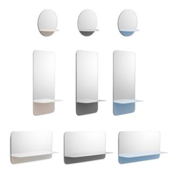 Miroir rond Horizon - Normann Copenhagen Miroir rond Horizon - Normann Copenhagen