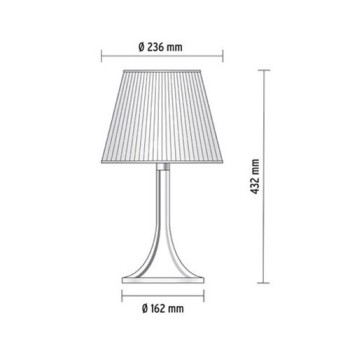 Lampe de table Miss K design Flos Lampe de table Miss K design Flos