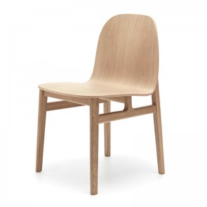 Silla Terra Wood roble natural de Omelette-Ed en Moises Showroom