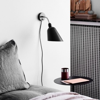 detalle Aplique de pared Bellevue AJ9 &Tradition negro/acero detalle Aplique de pared Bellevue AJ9 &Tradition negro/acero