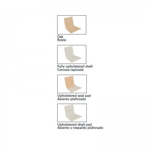 otras terminaciones asiento Silla Lineal SI0582