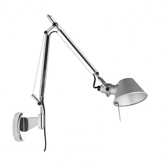 Aplique de pared Tolomeo Micro aluminio Artemide