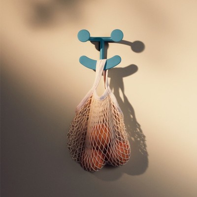 perchero Happy Hook turquesa Fritz Hansen perchero Happy Hook turquesa Fritz Hansen