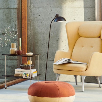 salón mesa auxiliar AJ trolley Fritz Hansen salón mesa auxiliar AJ trolley Fritz Hansen