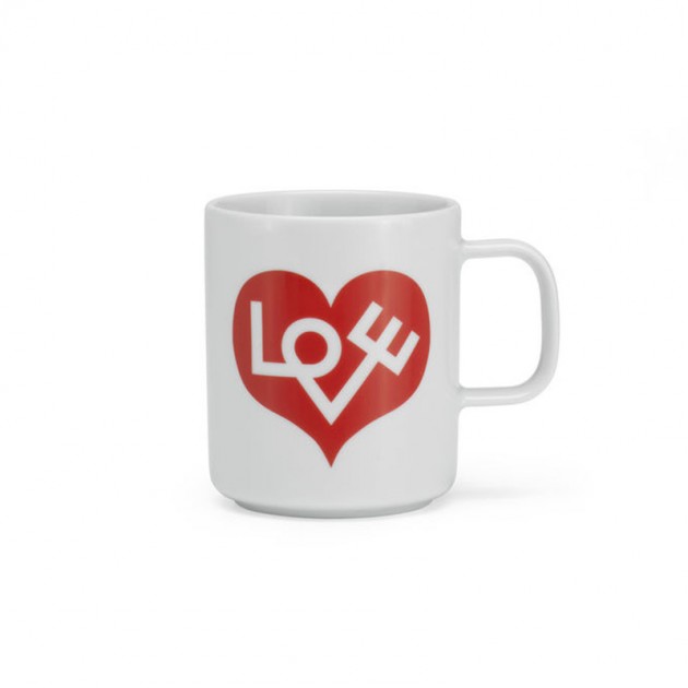 comprar Coffee mug love heart Vitra roja