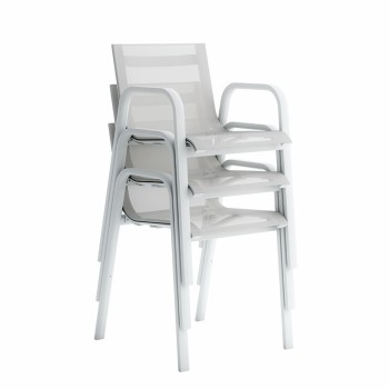 Silla Stack con brazos Gandia Blasco Silla Stack con brazos Gandia Blasco