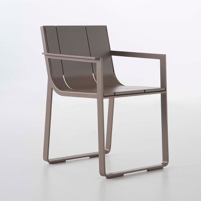 silla con brazos Flat Gandia Blasco silla con brazos Flat Gandia Blasco