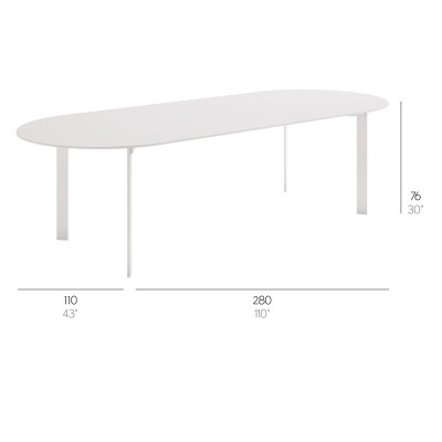 Mesa de jantar alta Solanas design Gandia Blasco Mesa de jantar alta Solanas design Gandia Blasco