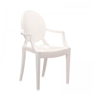 Louis Ghost Kartell blanco brillante