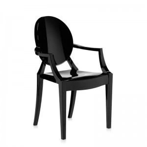 Louis Ghost Kartell negro brillante