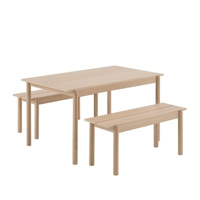 MESA LINEAR DE MADEIRA BY Muuto MESA LINEAR DE MADEIRA BY Muuto