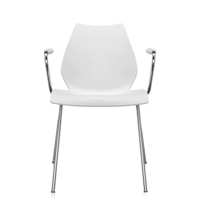 comprar silla Maui con brazos Kartell blanca comprar silla Maui con brazos Kartell blanca