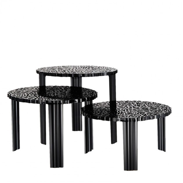 mesas T- Table Kartell negra