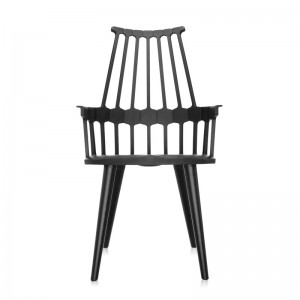 silla comback 4 patas negra Kartell