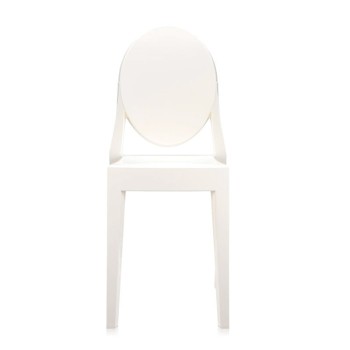 comprar silla Victoria Ghost Kartell blanco brillante