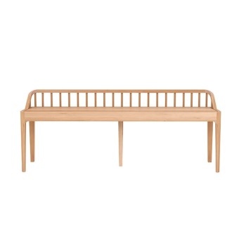 Spindle Oak Bench - Ethnicraft Spindle Oak Bench - Ethnicraft