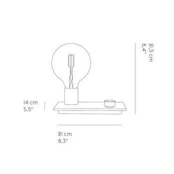 Lampe de table de contrôle Muuto Lampe de table de contrôle Muuto