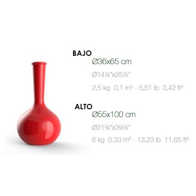 Chemistubes Vase flacon Vondom Chemistubes Vase flacon Vondom
