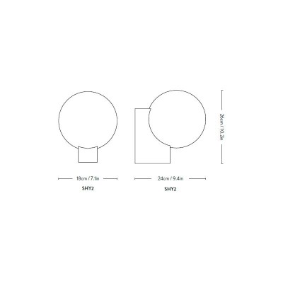 AndTradition Journey SHY2 wall lamp AndTradition Journey SHY2 wall lamp
