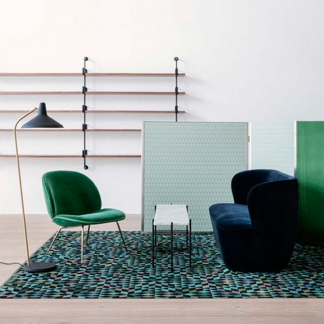 Beetle Lounge Chair de Gubi en Moises Showroom