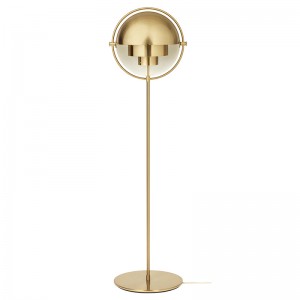 Lámpara de pie Multi Lite Brass Base en Moises Showroom