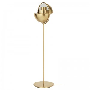 Lámpara de pie Multi Lite Brass Base en Moises Showroom