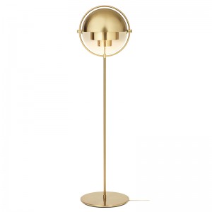 Lámpara de pie Multi Lite Brass Base en Moises Showroom