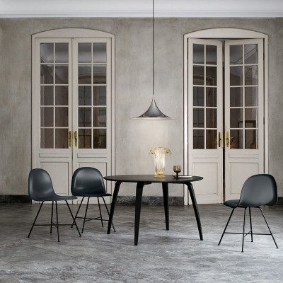 Mesa de jantar redonda Gubi Marble Dining Mesa de jantar redonda Gubi Marble Dining