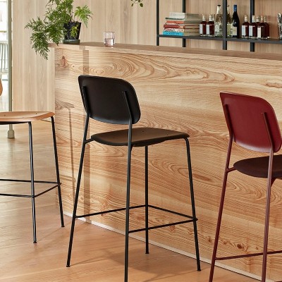 HAY taburete alto Soft Edge 10