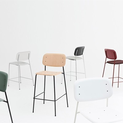 HAY sgabello alto Soft Edge 10 HAY sgabello alto Soft Edge 10
