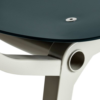 detalle asiento silla Revolt gris granito pata beige HAY detalle asiento silla Revolt gris granito pata beige HAY