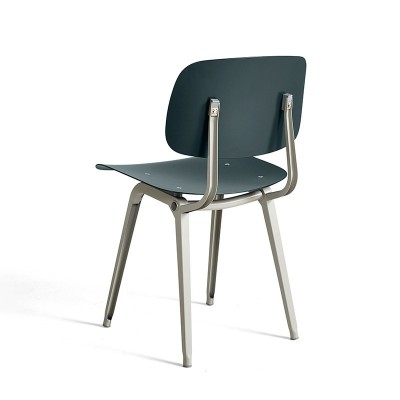 respaldo silla Revolt gris granito pata beige HAY respaldo silla Revolt gris granito pata beige HAY