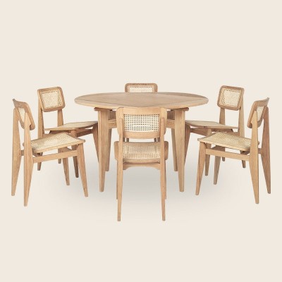 Mesa de comedor B-Table, round/square de Gubi en Moises Showroom Mesa de comedor B-Table, round/square de Gubi en Moises Showroom