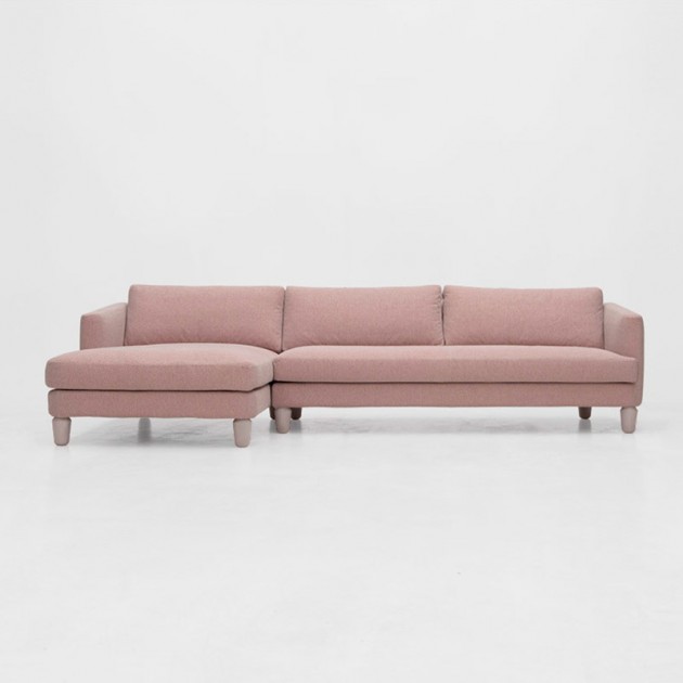 sofá Venice Joquer chaise longue pata roble