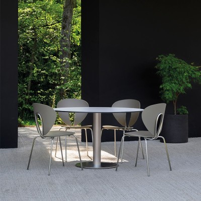 ambiente mesa Zero y sillas Globus Stua ambiente mesa Zero y sillas Globus Stua