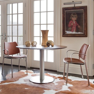 salón con Mesa Zero Stua diámetro 80 salón con Mesa Zero Stua diámetro 80