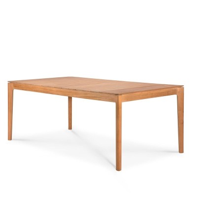 mesa de comedor exterior Bok teca Ethnicraft mesa de comedor exterior Bok teca Ethnicraft