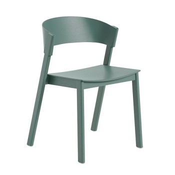 Silla Cover side chair green de Muuto en Moises Showroom Silla Cover side chair green de Muuto en Moises Showroom