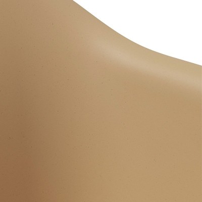 Poltrona de fibra Cadeira de base giratória sem retorno automático de Muuto