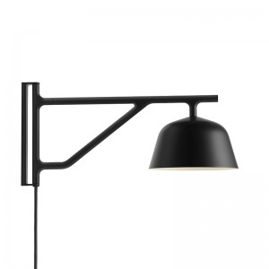 Ambit wall lamp Black de Muuto en Moises Showroom