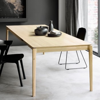 Bok Oak extendable table Ethnicraft
