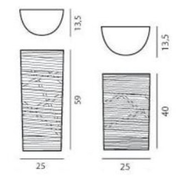 Tress Applique Murale - Foscarini Tress Applique Murale - Foscarini