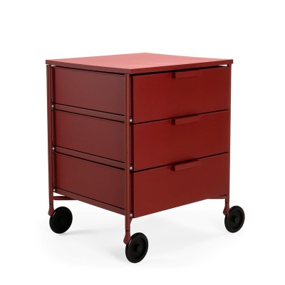 Cajonera Mobil Mat ciruela de Kartell en Moises Showroom Cajonera Mobil Mat ciruela de Kartell en Moises Showroom