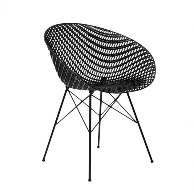 Silla Smatrik Negro de Kartell en Moises Showroom