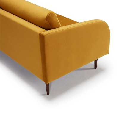 detalle velvet sofá Husum K374 Kragelund detalle velvet sofá Husum K374 Kragelund