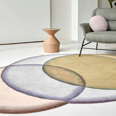Detalle alfombra Crystal Neutral de Gan Rugs en Moises Showroom Detalle alfombra Crystal Neutral de Gan Rugs en Moises Showroom