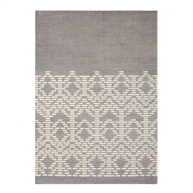 Kilim Thay Grey de Gan Rugs en Moises Showroom